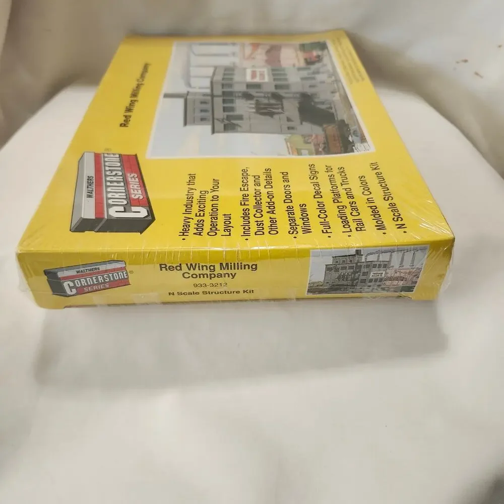 Red Wing Milling Company Kit N Scale Walthers Cornerstone Series Unopened B36